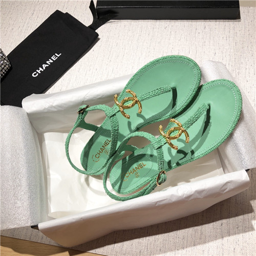 Ch**el flat sandals