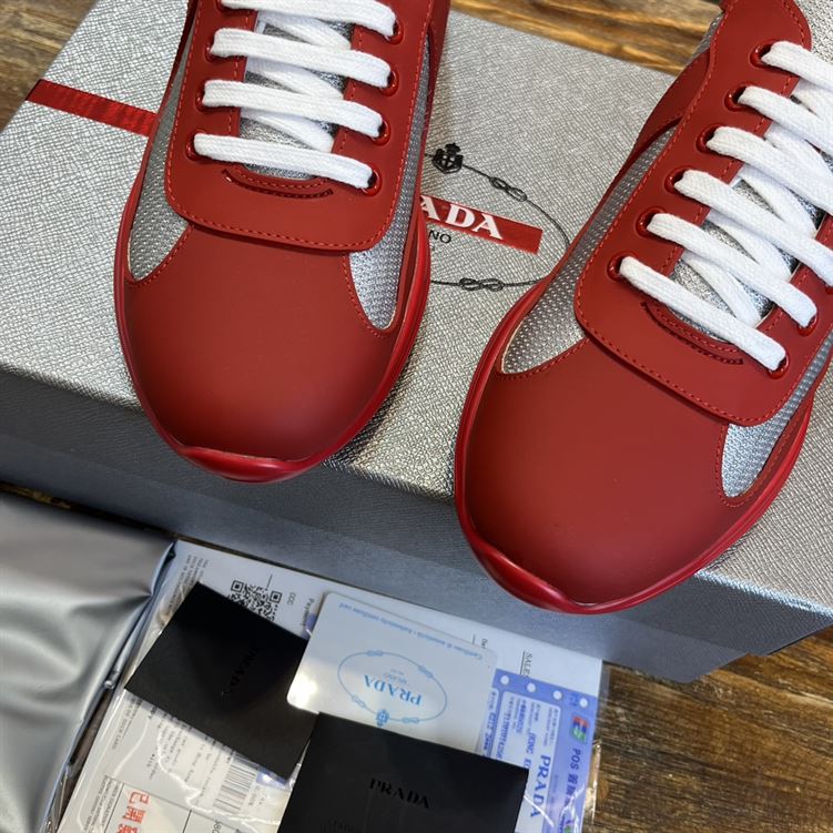 Pra*a AMERICA S CUP SOFT RUBBER AND BIKE FABRIC SNEAKERS PRS046