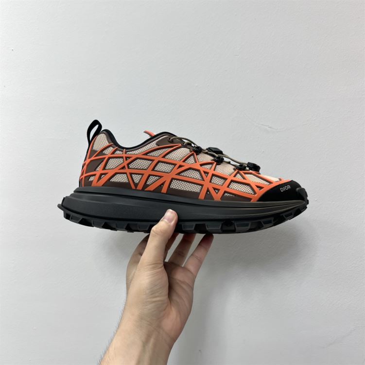 D10r B31 RUNNER SNEAKER BEIGE ORANGE DO096