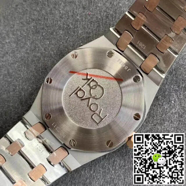 Replica Audemars P1g*et Royal Oak 67651SR.ZZ.1261SR.01 1:1 Best Edition JF Factory Silver Dial