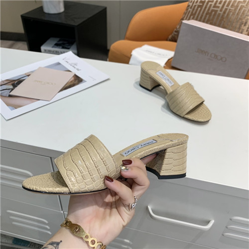 J1m*y Ch00 block heel sandal