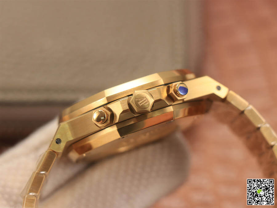 Replica Audemars P1g*et Royal Oak Chronograph 26331 1:1 Best Edition OM Factory V2 Yellow Gold