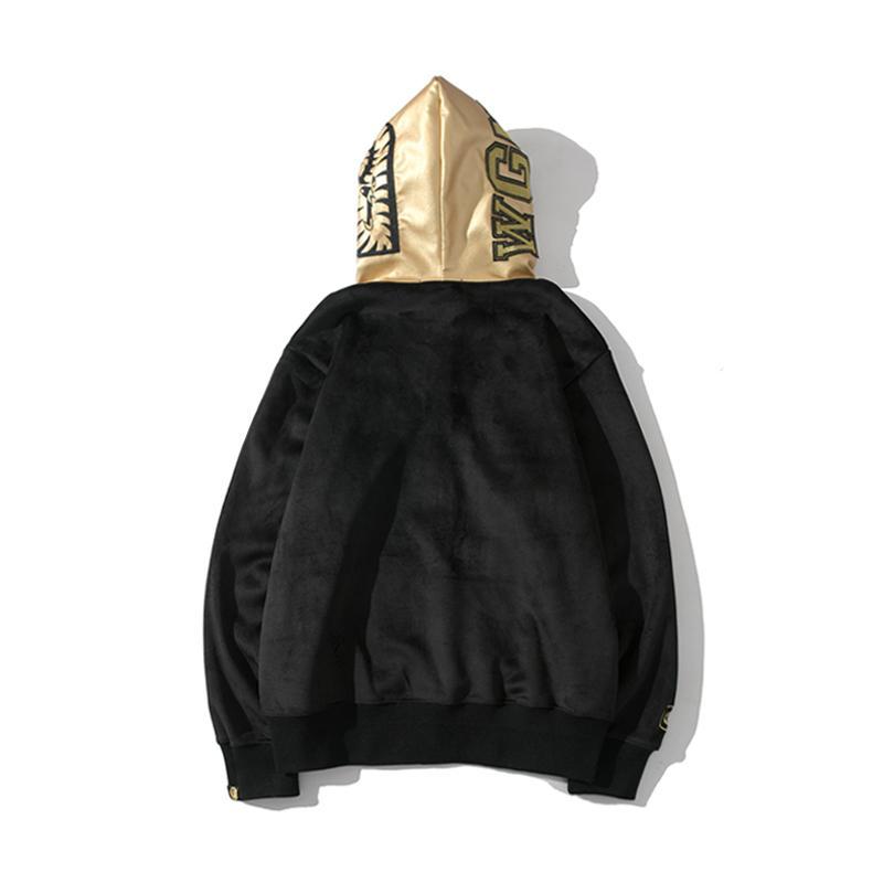 BAPE Fur Shark MA-1 Full Zip Hoodie