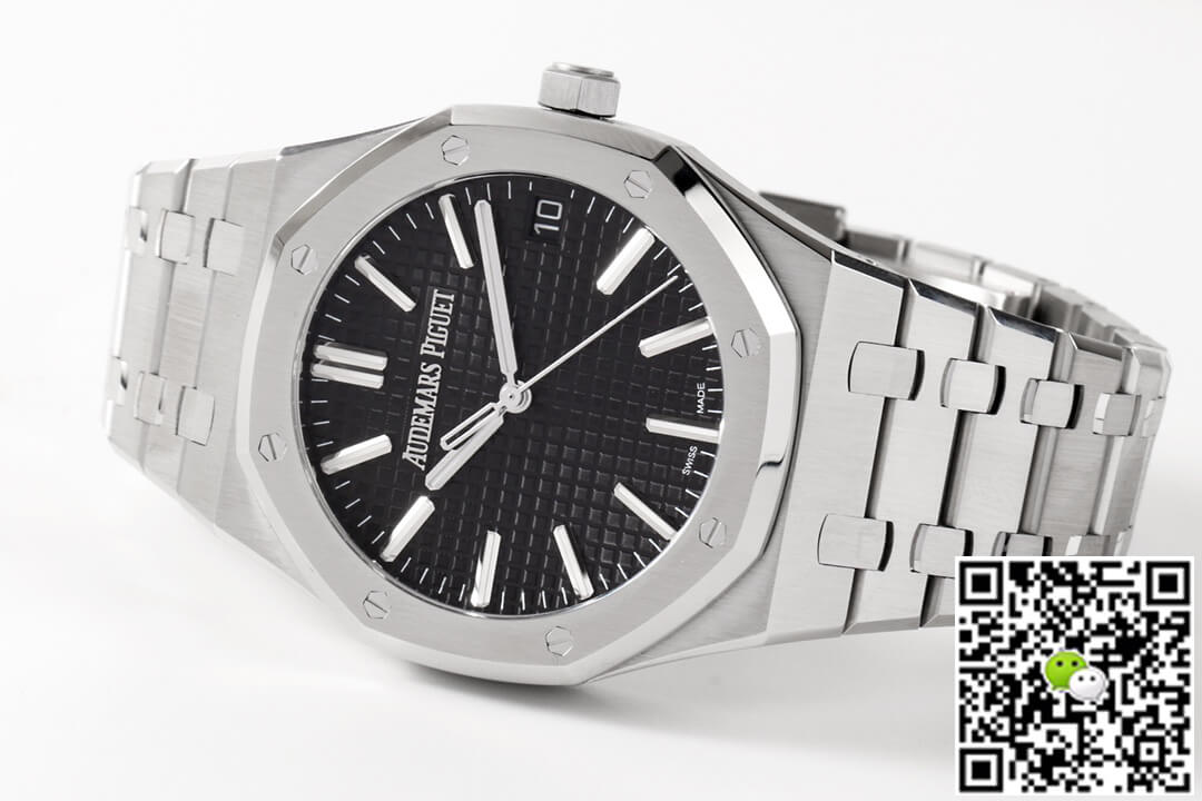 Replica Audemars P1g*et Royal Oak 15510ST.OO.1320ST.02 1:1 Best Edition ZF Factory Black Dial