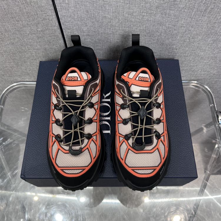 D10r B31 RUNNER SNEAKER BEIGE ORANGE DO096