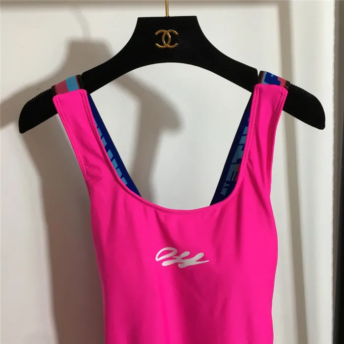 Off White Swimsuit