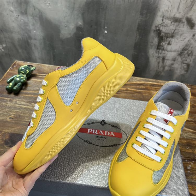 Pra*a AMERICA S CUP SOFT RUBBER AND BIKE FABRIC SNEAKERS PRS041