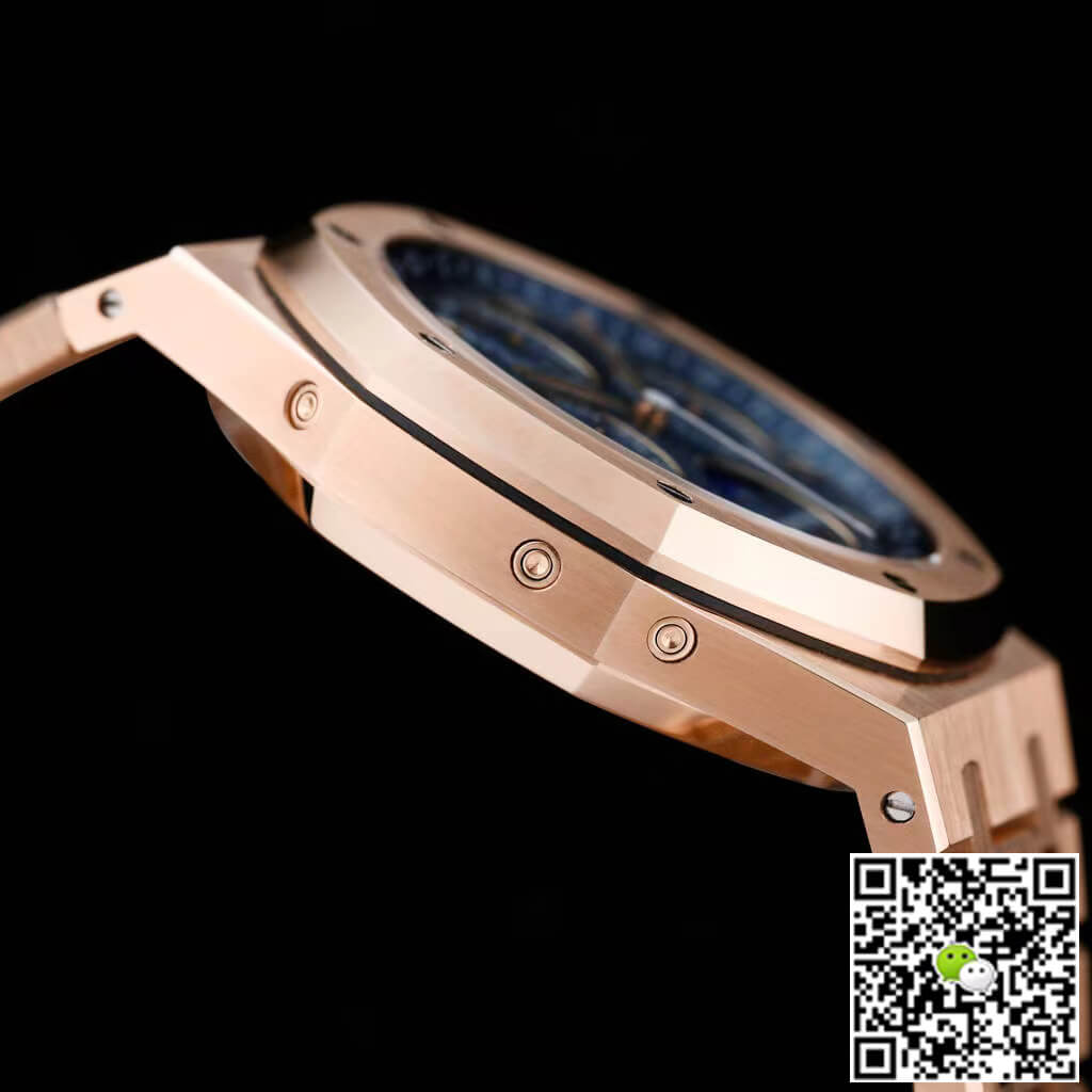 Replica Audemars P1g*et Royal Oak 26574OR.OO.1220OR.03 1:1 Best Edition APS Factory Blue Dial
