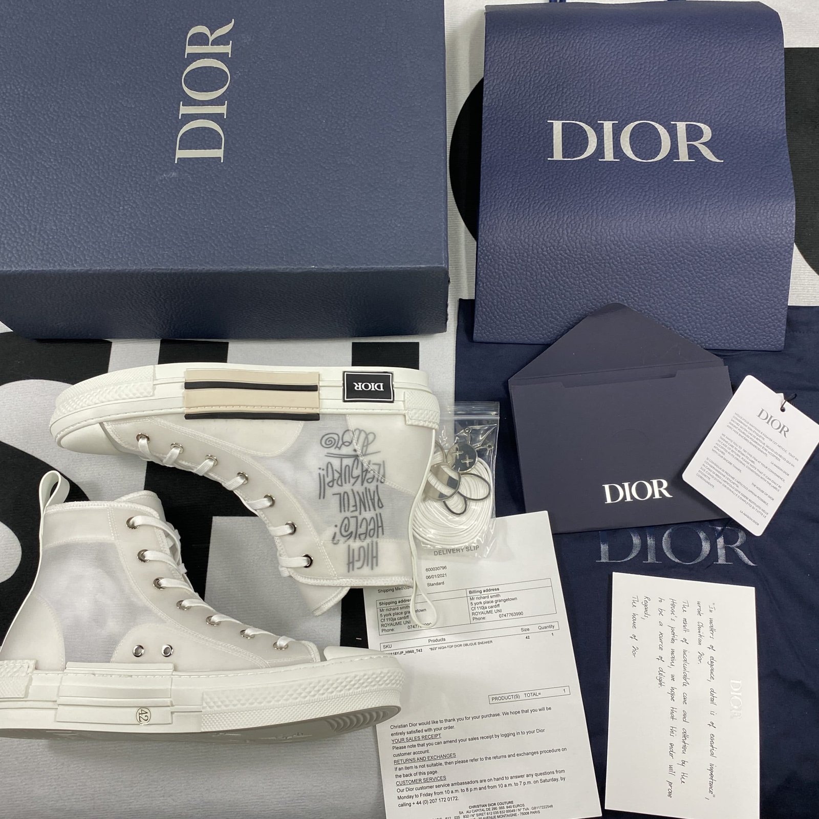 D10r B23 High Top Sneaker 17