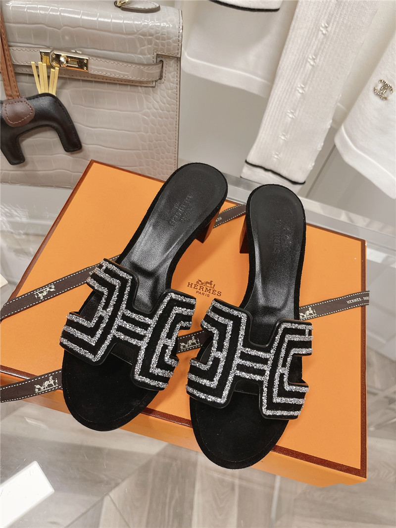 H**me5 Sandals Dupe chunky heel sandals slippers