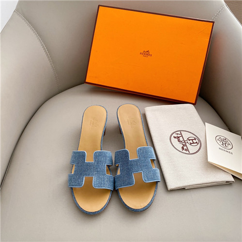 H**me5 oasis denim sandals