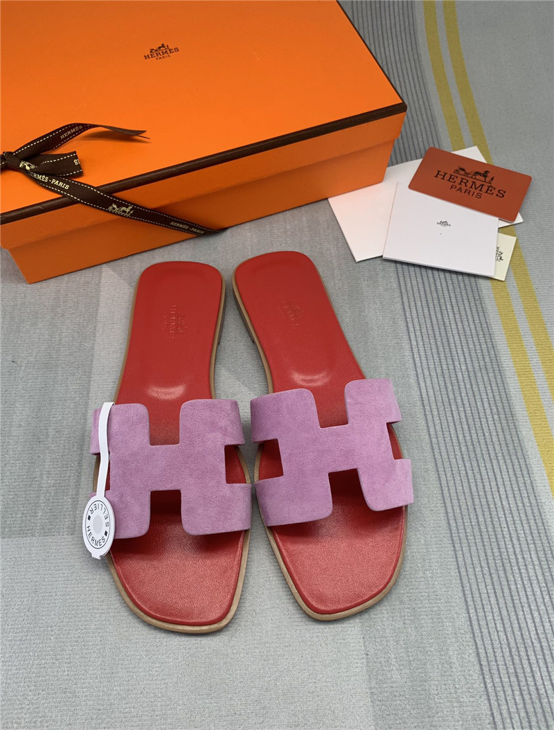H**me5 flat H slippers womens
