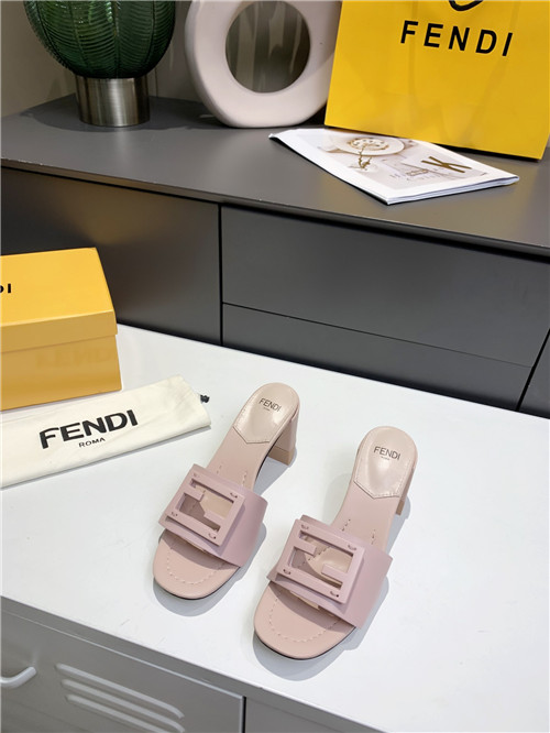 F**di thick heel sandals
