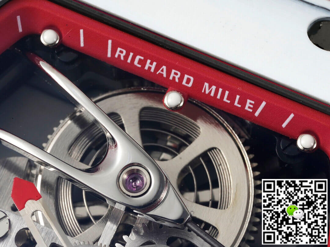 Replica Richard Mille RM27-02 Rafael Nadal Tourbillon 1:1 Best Edition RM Factory Red Strap