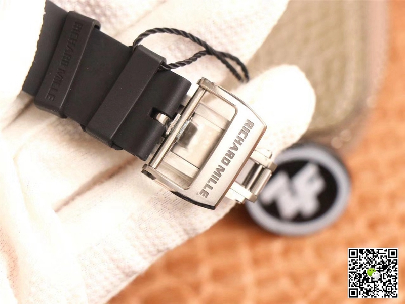 Replica Richard Mille RM052 1:1 Best Edition ZF Factory Silver Skull Dial Swiss Movement
