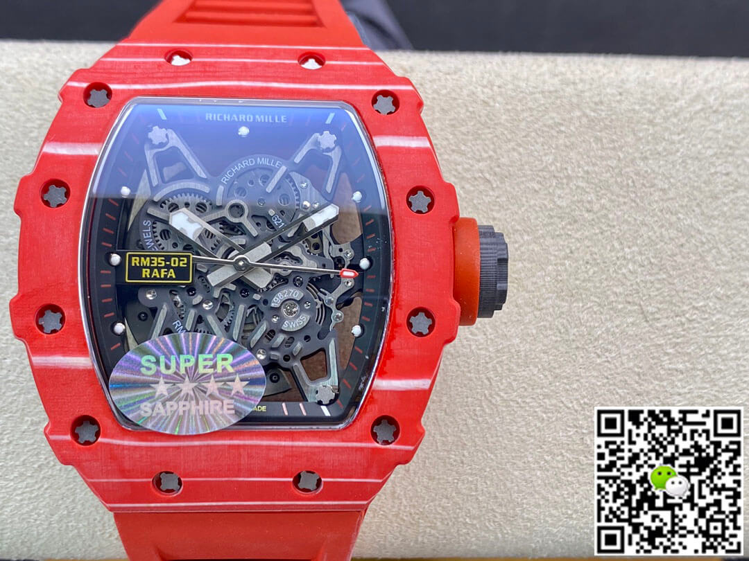 Replica Richard Mille RM035-02 1:1 Best Edition RM Factory Red Case