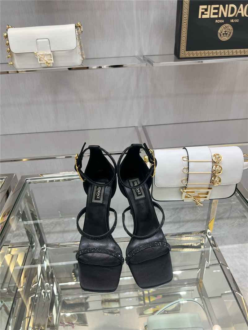 F**di joint catwalk show sandals