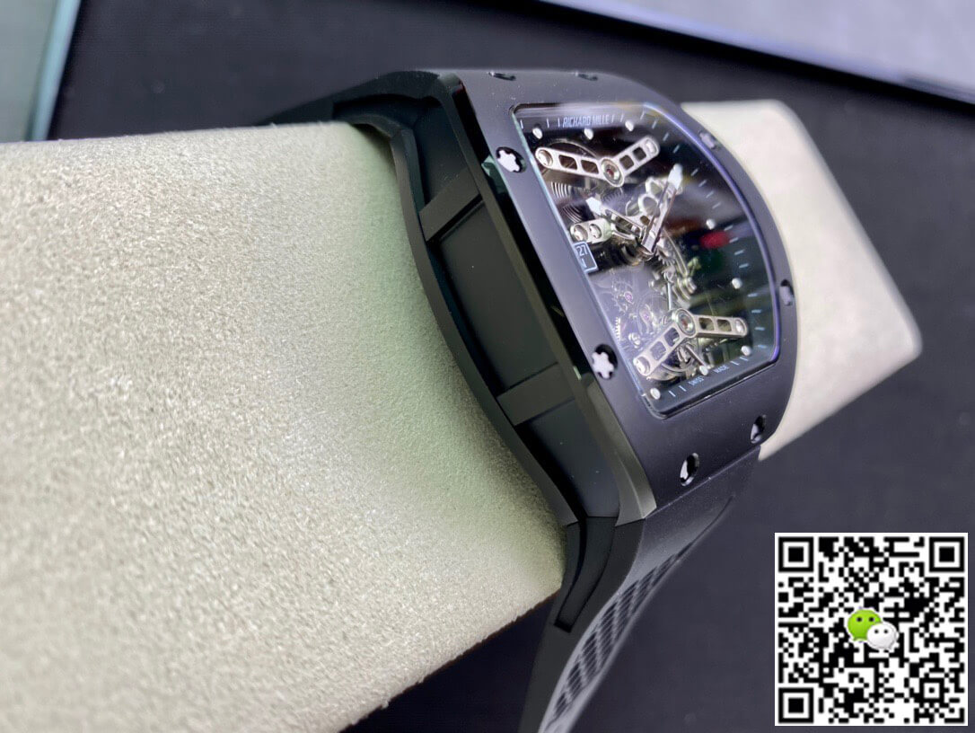 Replica Richard Mille RM027 1:1 Best Edition EUR Factory Transparent Black Dial