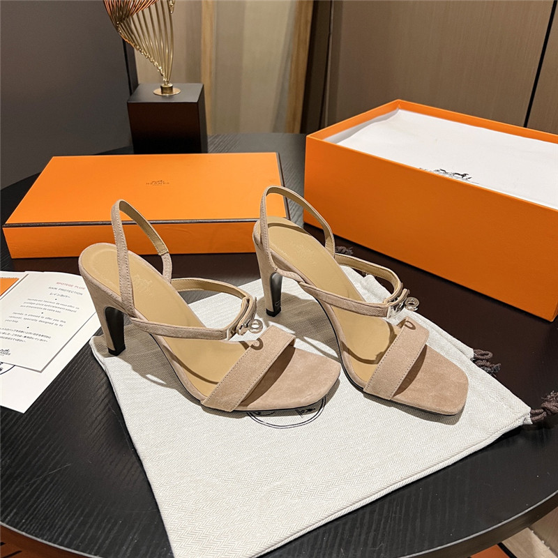 H**me5 Sandals Dupe classic H high-heeled sandals