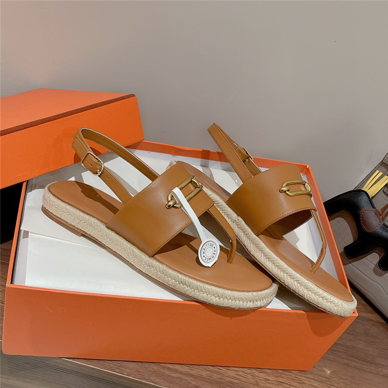 H**me5 knitted flat sandals