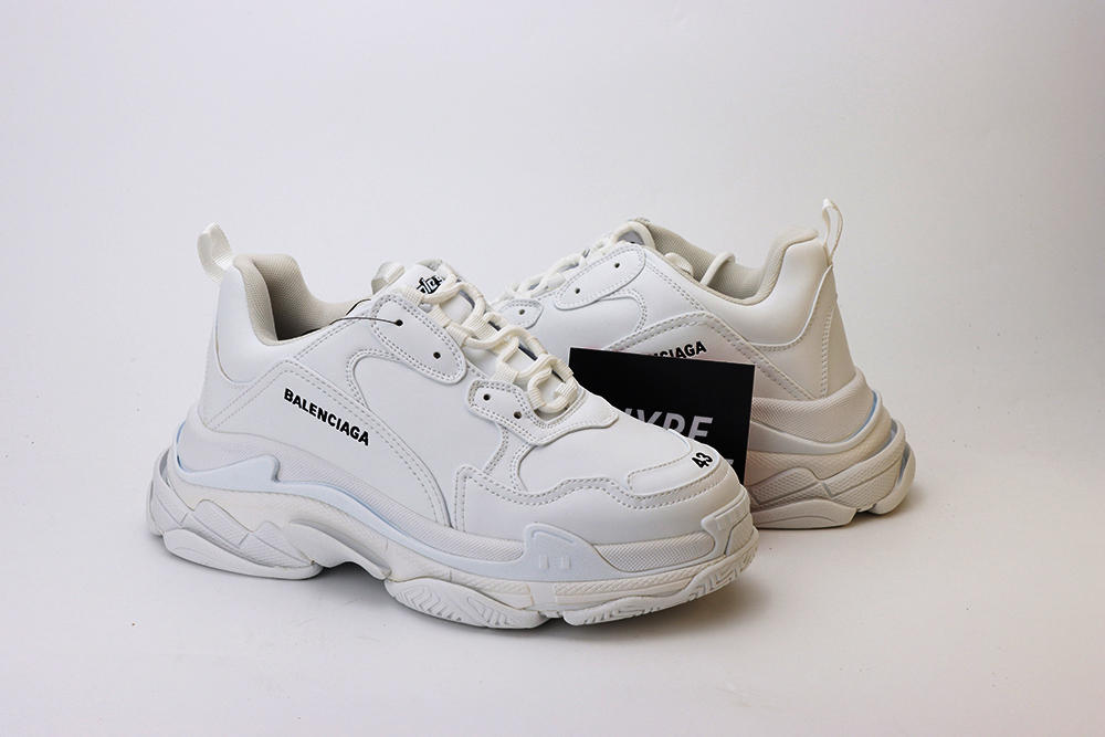 Ba1en*iaga TRIPLE S SNEKAER WHITE