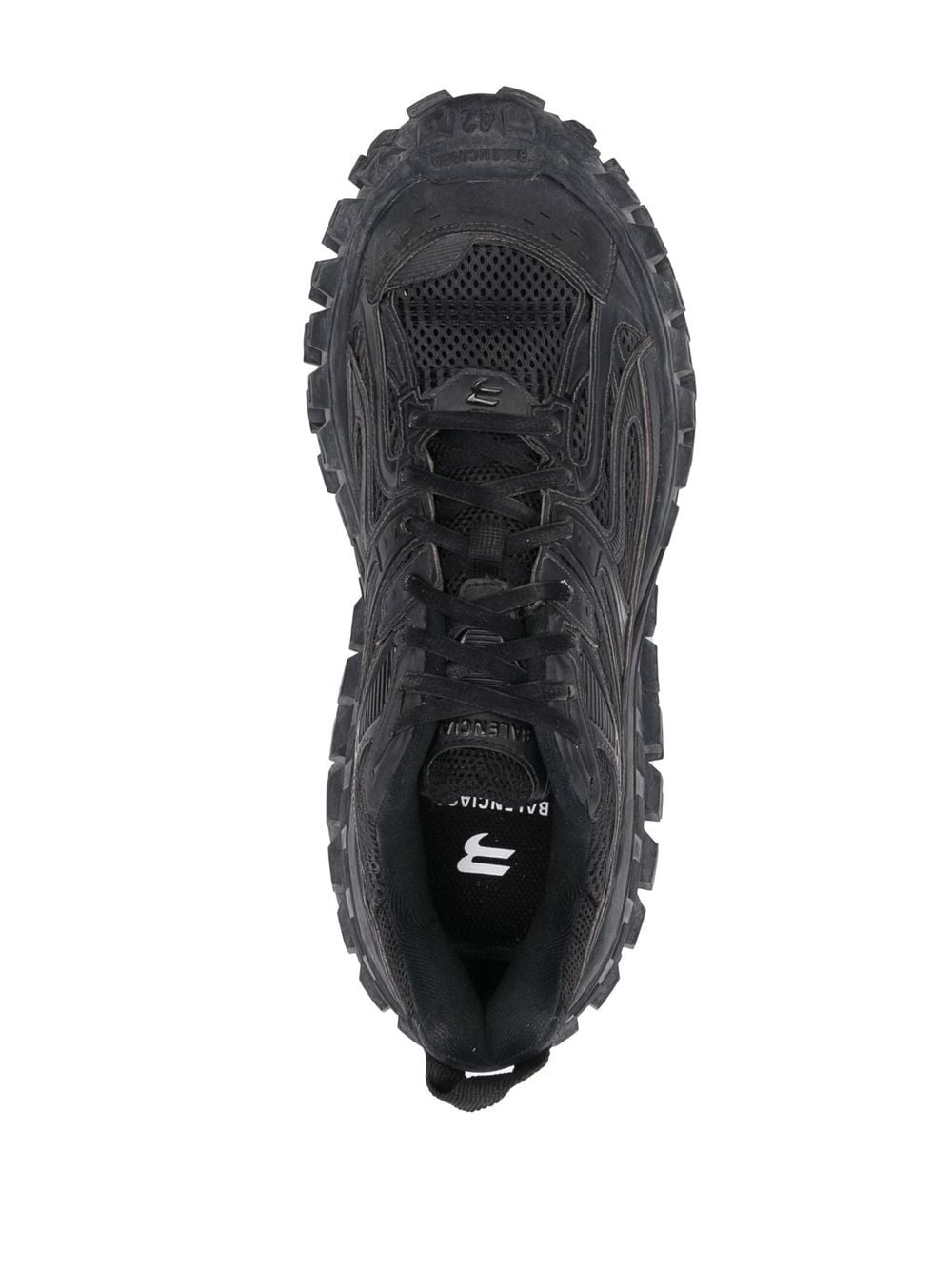 Ba1en*iaga Dupes Bouncer chunky-sole sneakers - Cola
