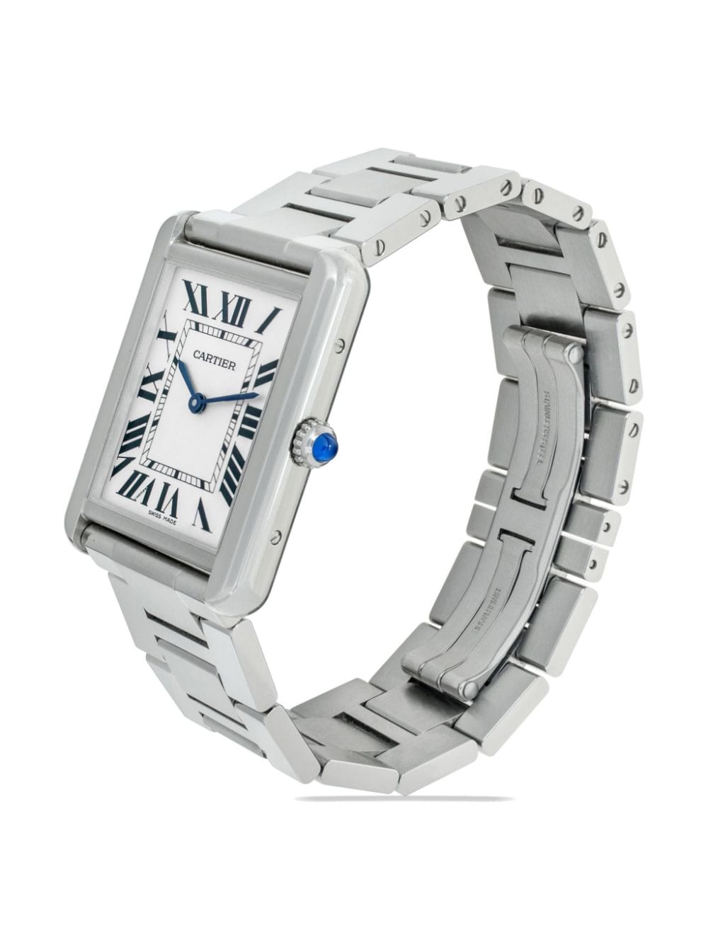 Ca*t1er Replica Tank Solo W5200028 ZF Factory 1:1 Best Edition Swiss ETA9015 White Dial