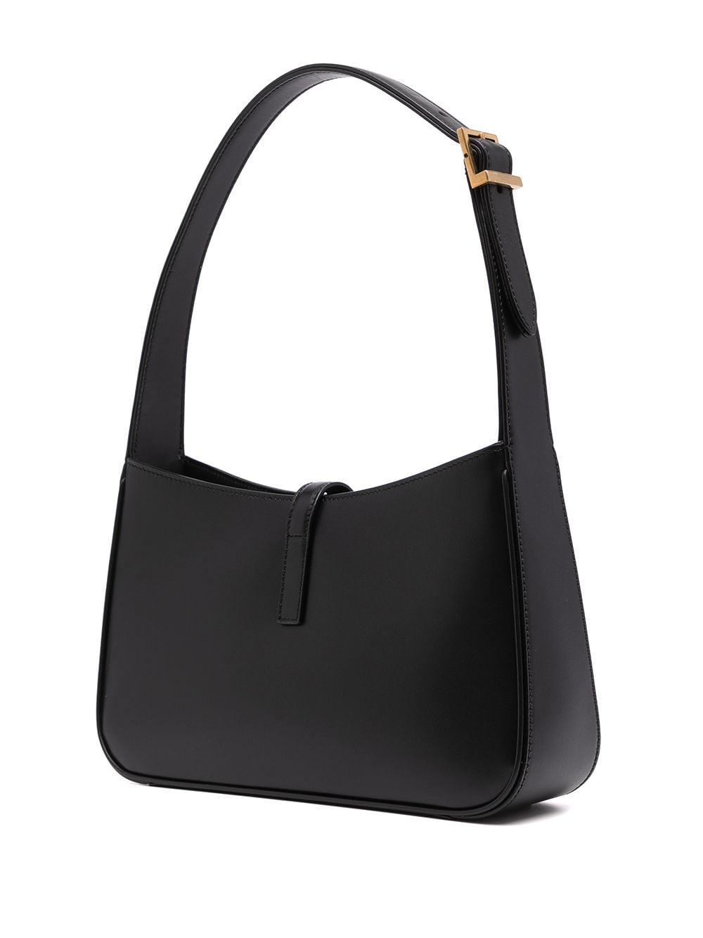 Y51 Replica Sa1nt Lau*nt 5A7 logo-plaque shoulder bag