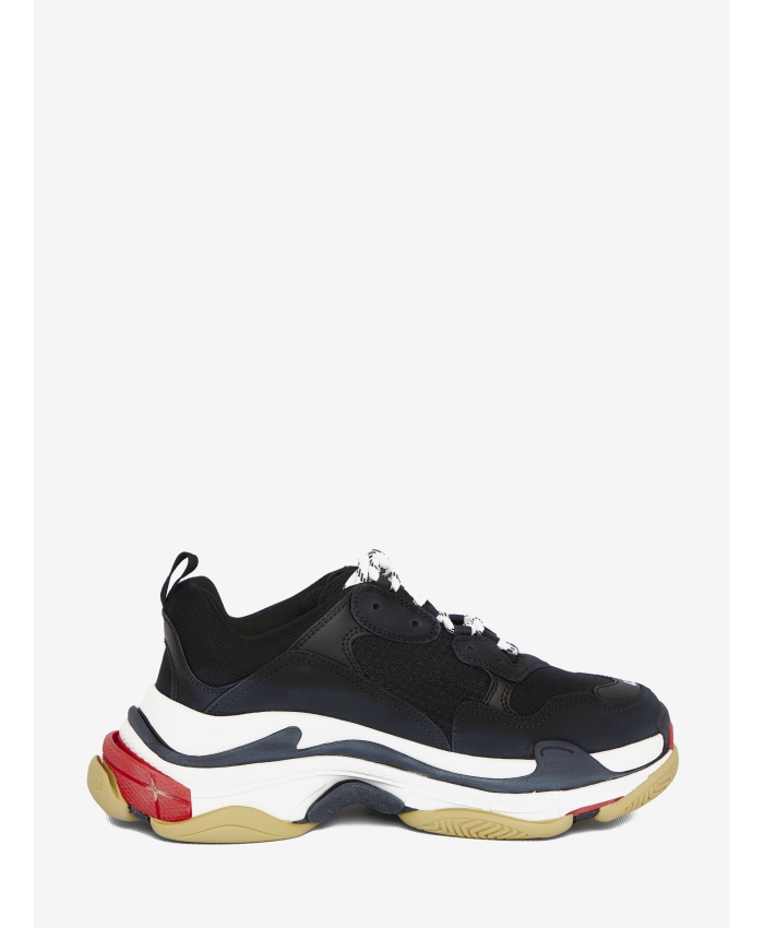 Ba1en*iaga Triple S Black White Red