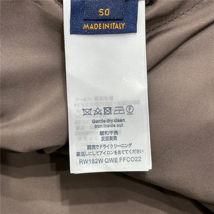 2023fw LV Real Leather Jacket Top Version