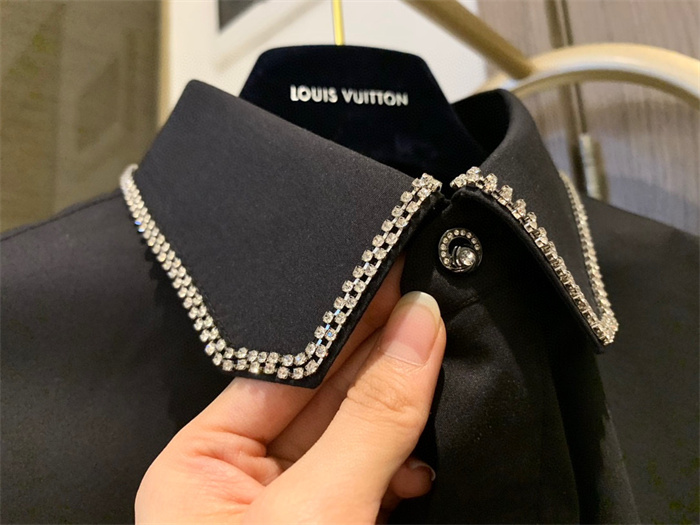 2024fw LV Real Silk Shirt Top Version